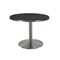 Holland Bar Stool Co 30" Tall OD214 Stainless Steel Table Base 22" Diameter 30" Diameter Charcoal Top OD214-2230SSOD30RChar - alternate 1